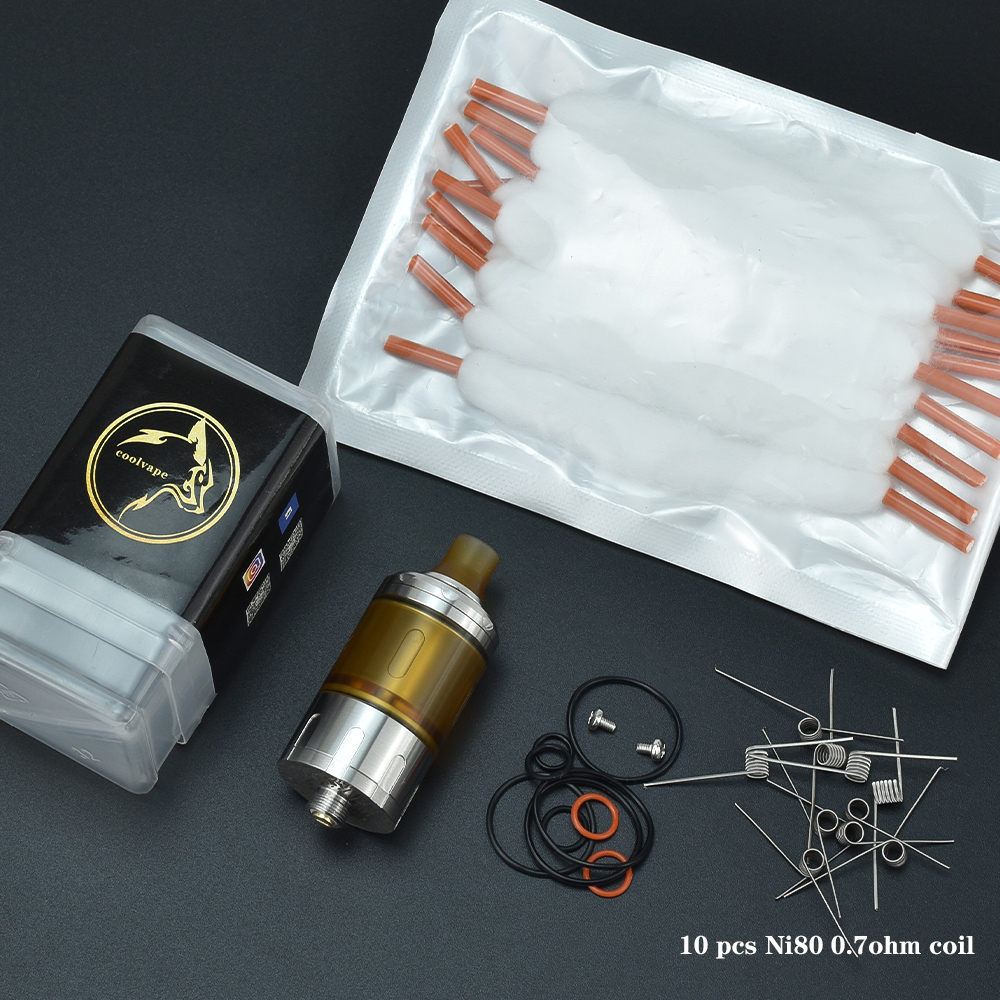 Vape Coil Replacement - Atomizador Wolfcoolvape Hussar Gobby RTA de