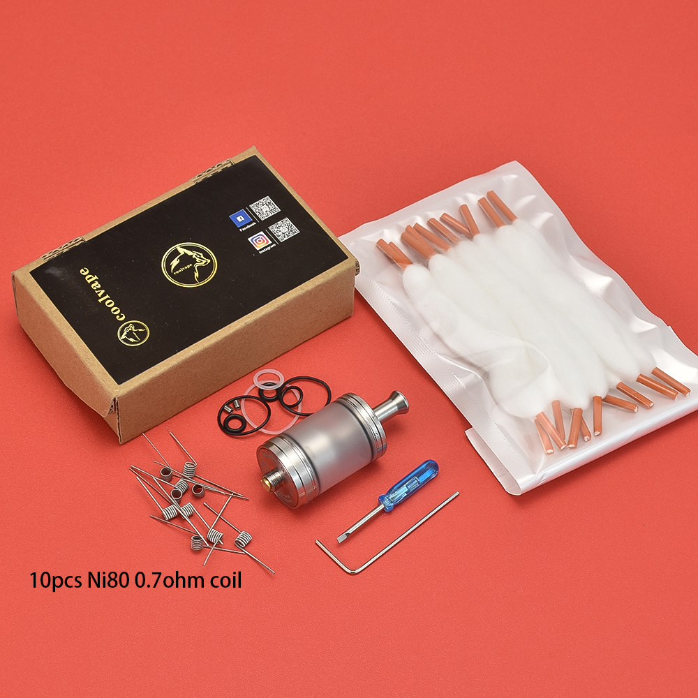 Vape Coil Replacement - Taifun GTR RTA Vaporizador Single Coil,