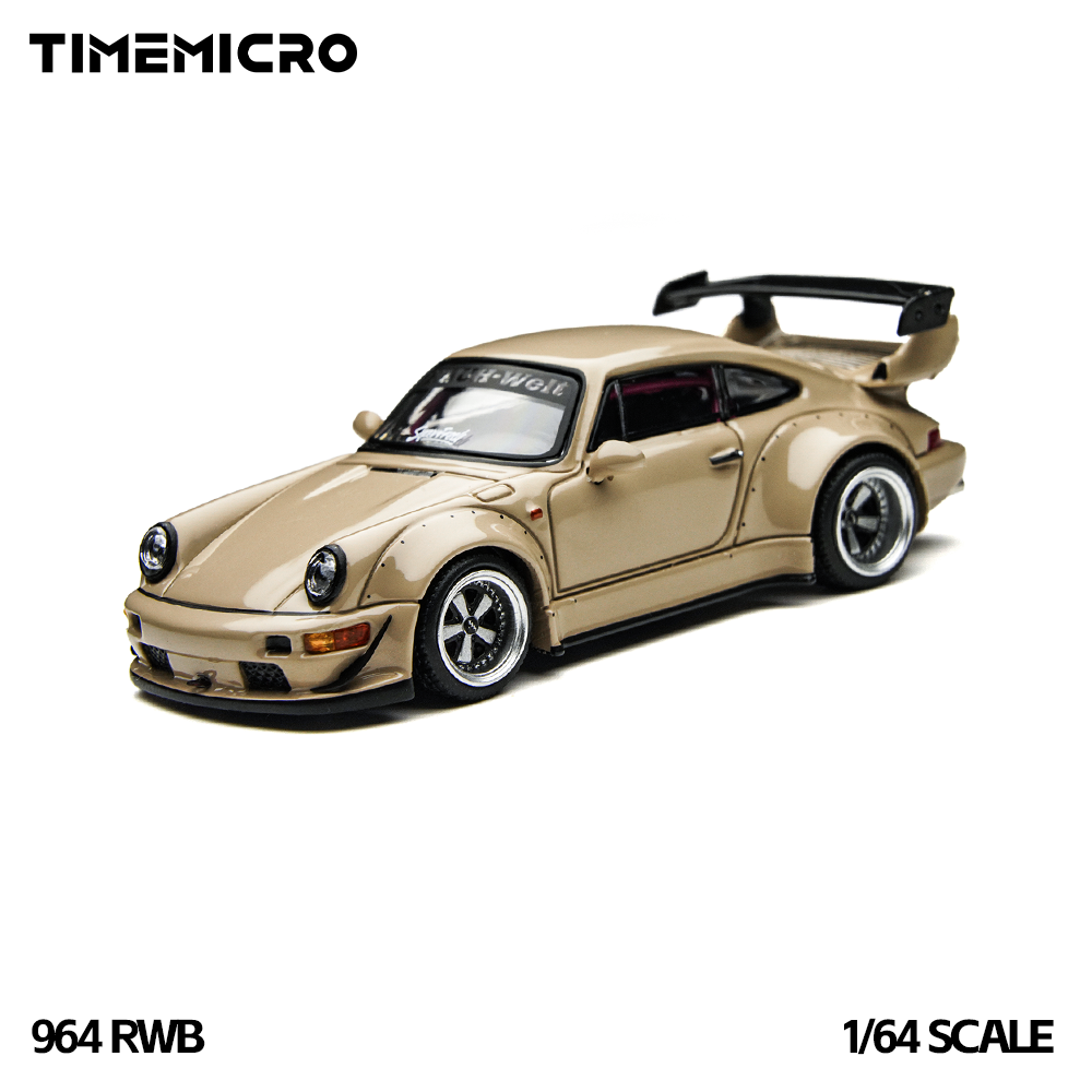 Battery Case Storage - TimeMicro1:64 RWB 964 Bege - Conjunto