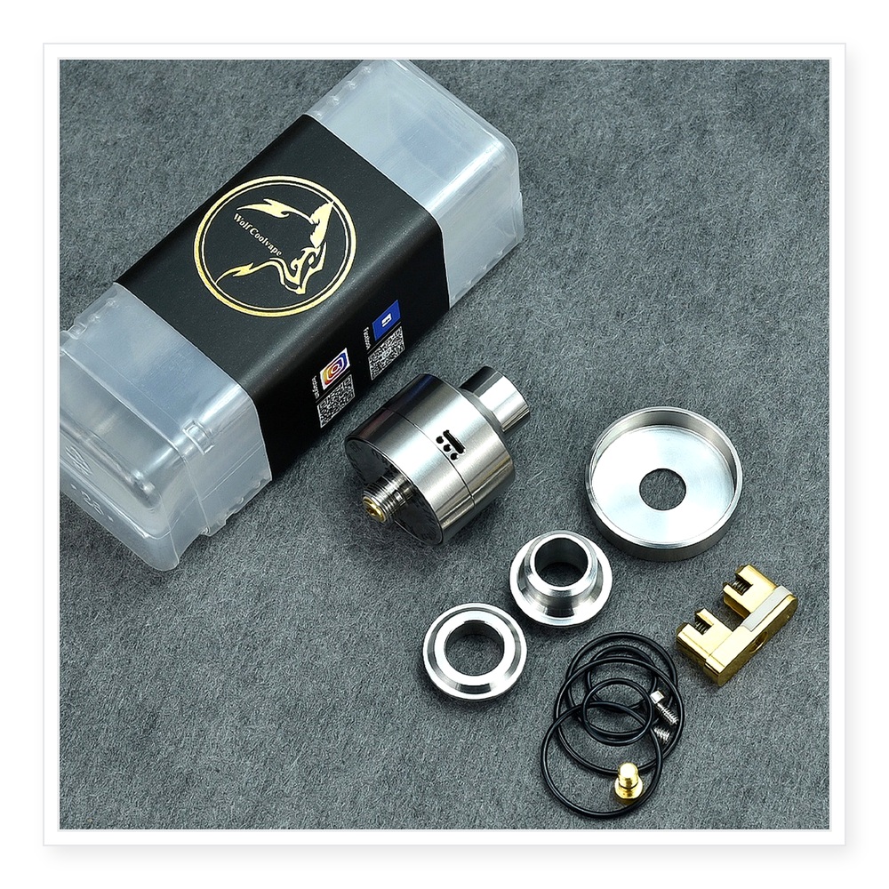 Atomizador Nisshoku RDA MTL de - Vape Coil Replacement avaliação e preço