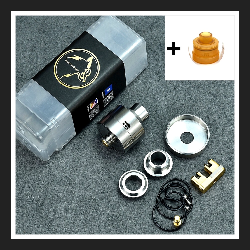Atomizador Nisshoku RDA MTL de - Vape Coil Replacement avaliação e preço
