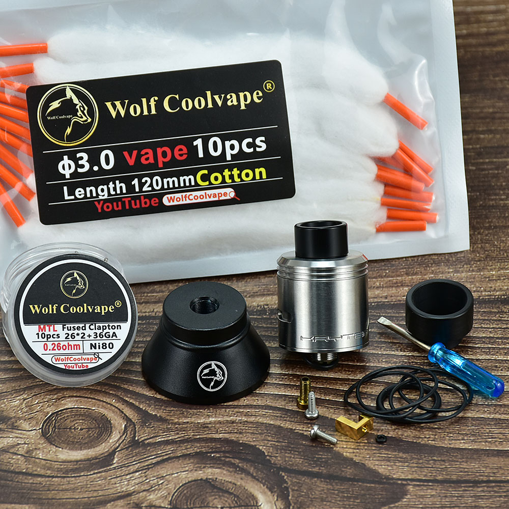 Wolfcoolvape Psyclone Kryten S - Vape Coil Replacement avaliação e preço
