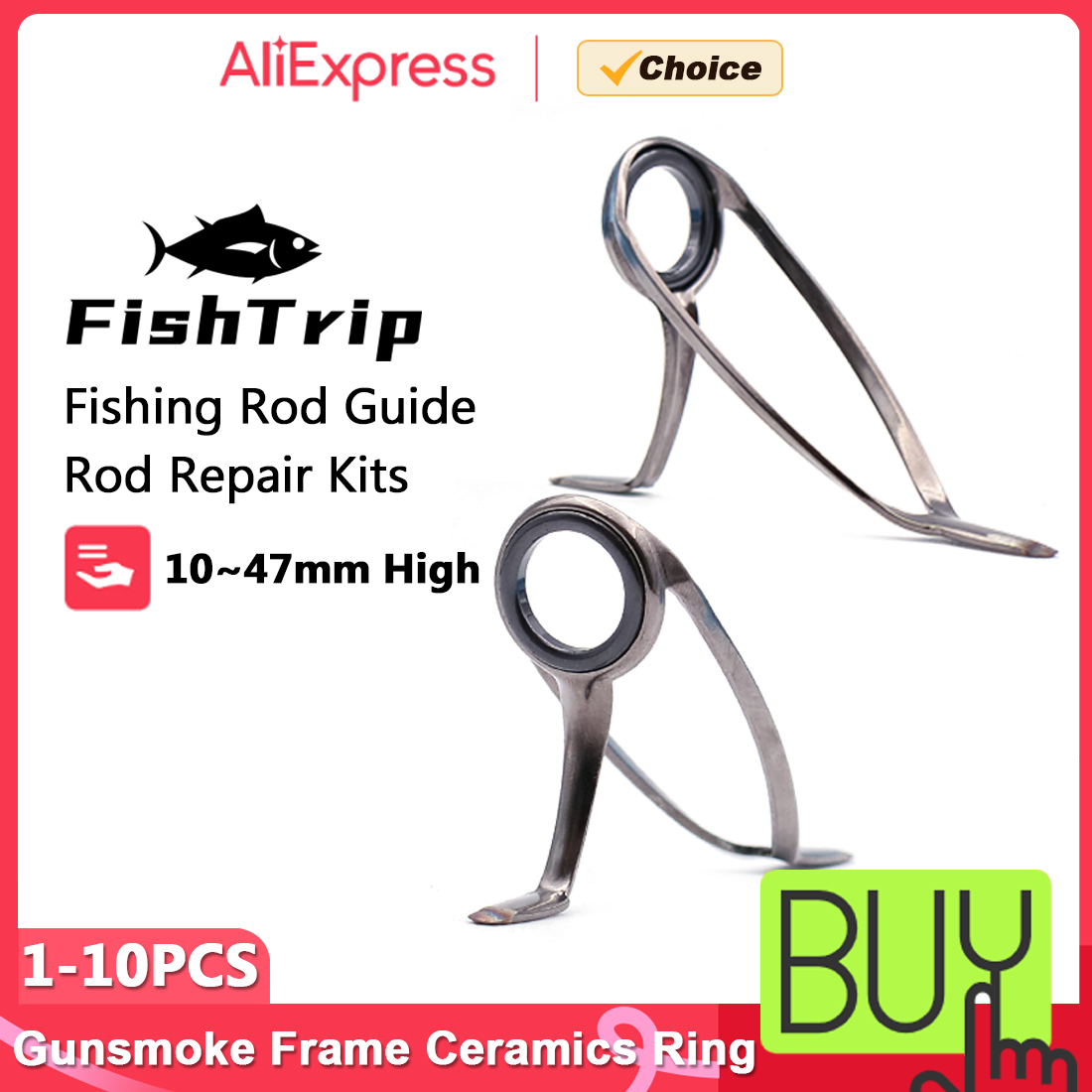 FishTrip Kit de reparo de guia - Mesh Coil Strip avaliação e preço