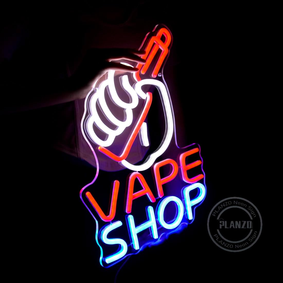 Vape shop sinal de néon para l - Vaping Shop avaliação e preço