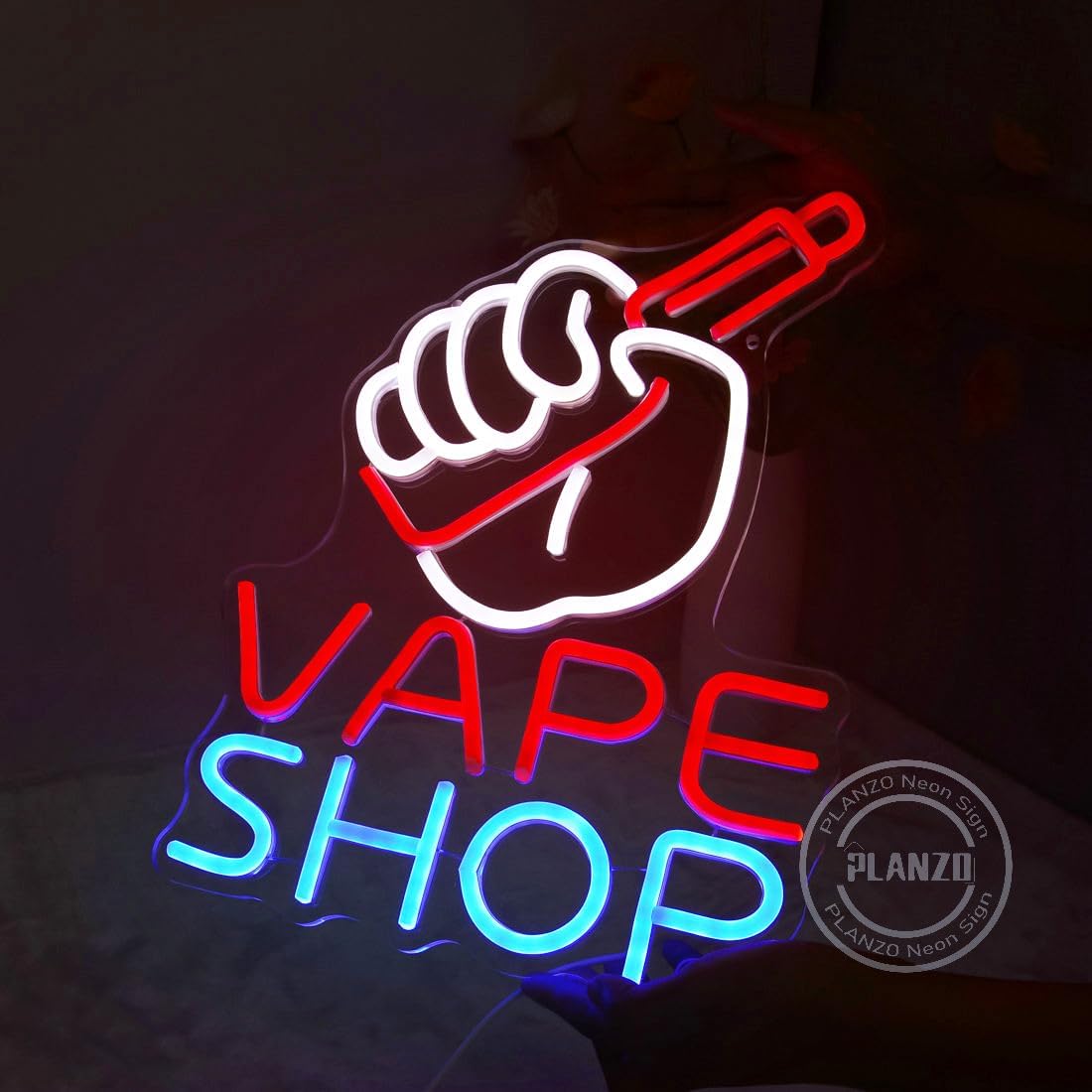Vape shop sinal de néon para l - Vaping Shop avaliação e preço