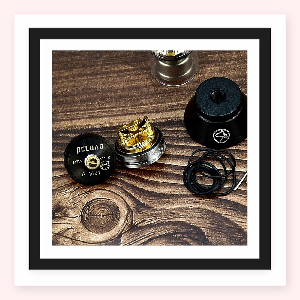 ReLoad RTA 24mm 3.5ml Atomizad - Accessories For Vaping avaliação e preço