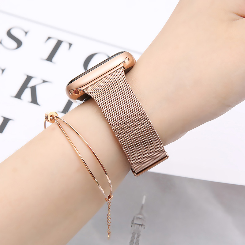 Pulseira Milanese para Apple W - Mesh Coil Strip avaliação e preço