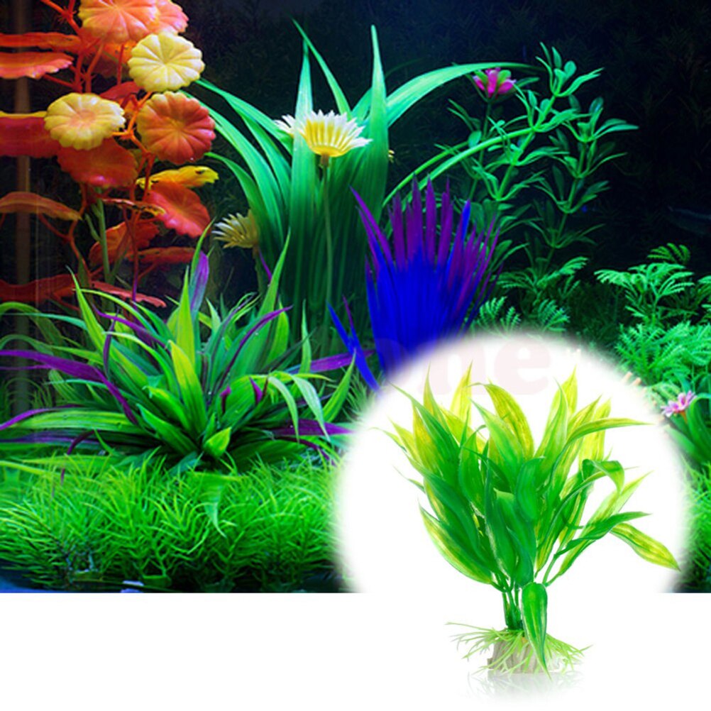 Artificial Aquário Decor Plant - Dry Herb Vaping Accessories avaliação e preço