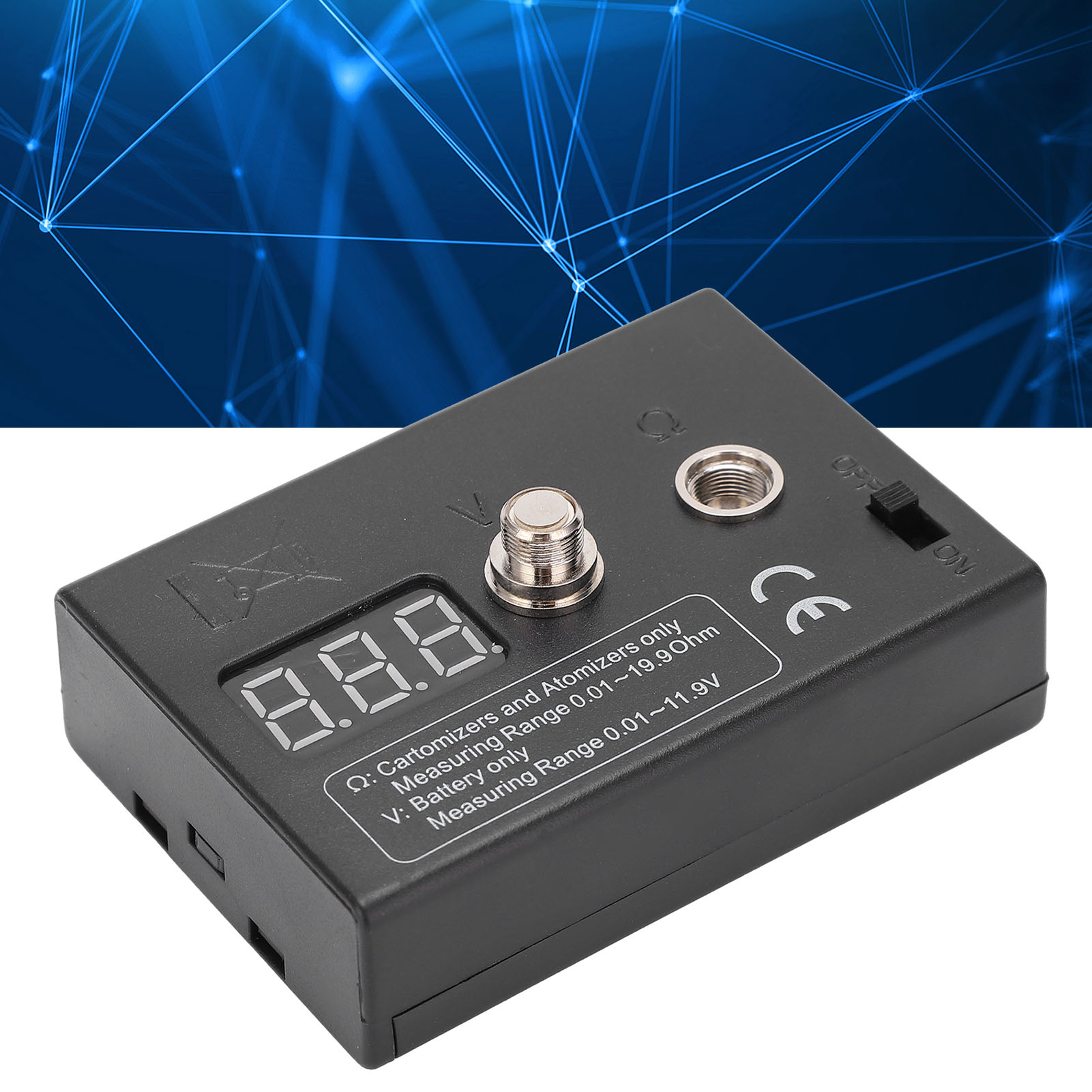 Medidor de Resistência OHM par - Ohm Meter Reader avaliação e preço