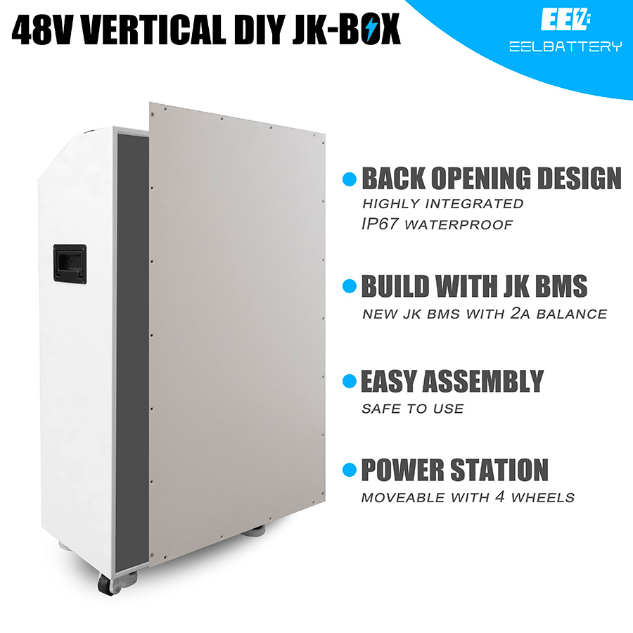 Caixa de Bateria LiFePO4, 48V  - Battery Case Storage avaliação e preço